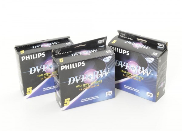 Philips DVD+RW 15er Pack NEU!