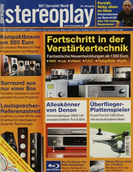 Stereoplay 11/2006 Zeitschrift