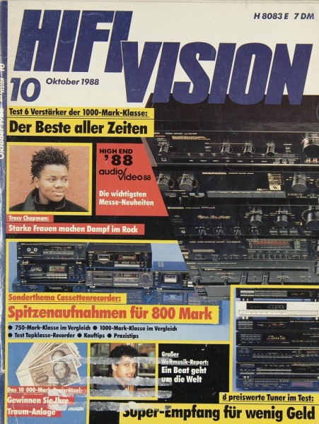 Hifi Vision 10/1988 Zeitschrift
