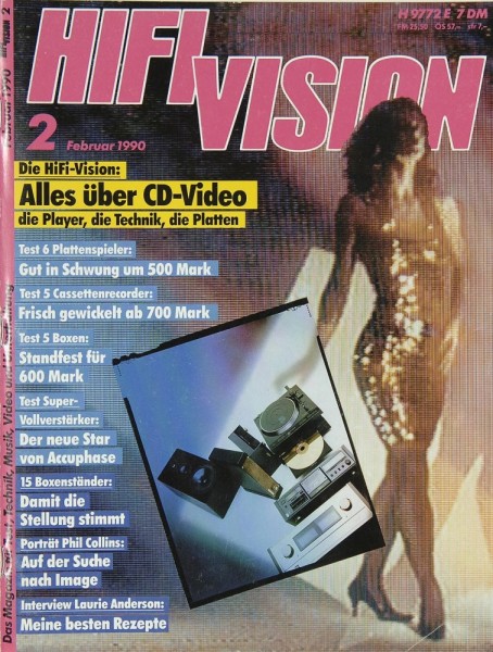 Hifi Vision 2/1190 Zeitschrift