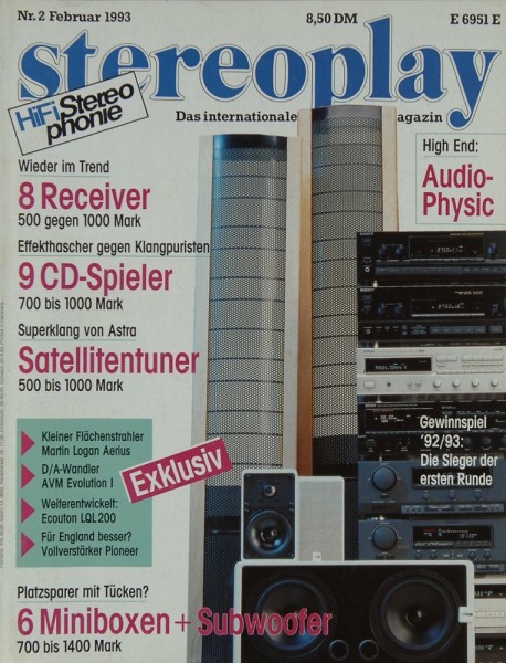 Stereoplay 2/1993 Zeitschrift