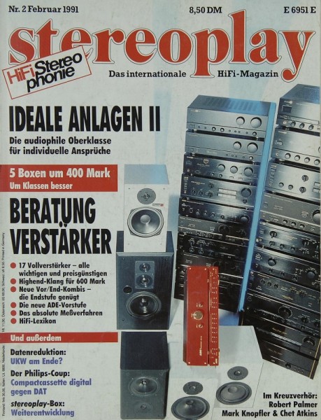 Stereoplay 2/1991 Zeitschrift