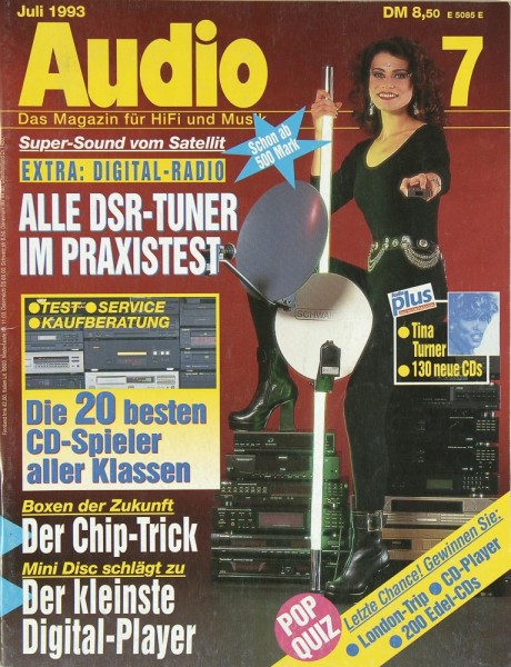 Audio 7/1993 Zeitschrift
