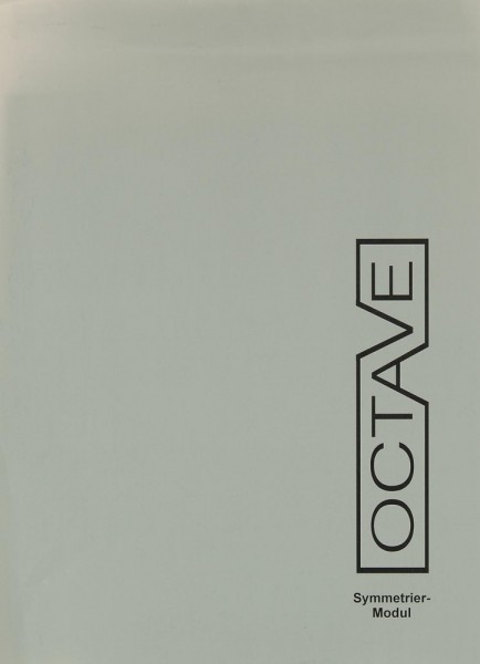 Octave Balancing Module Brochure / Catalogue