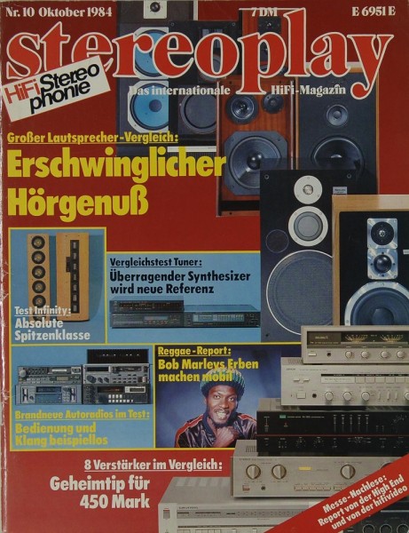 Stereoplay 10/1984 Zeitschrift