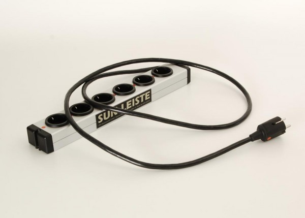 Sun Audio Sun bar Power bar 6-way with 2.0 m supply cable