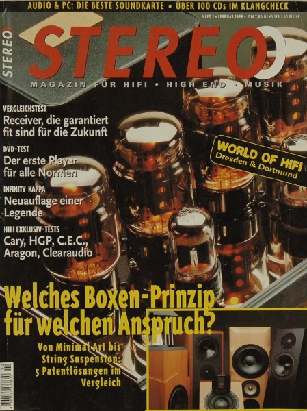 Stereo 2/1998 Zeitschrift