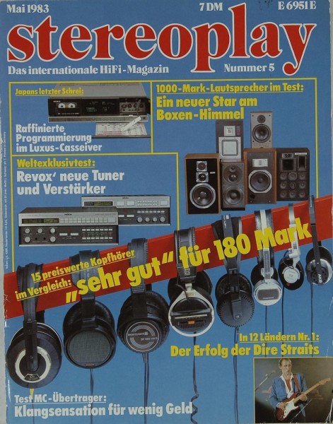Stereoplay 5/1983 Zeitschrift