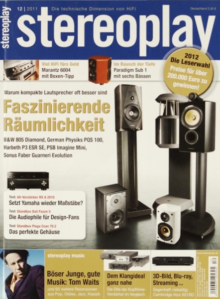 Stereoplay 12/2011 Zeitschrift
