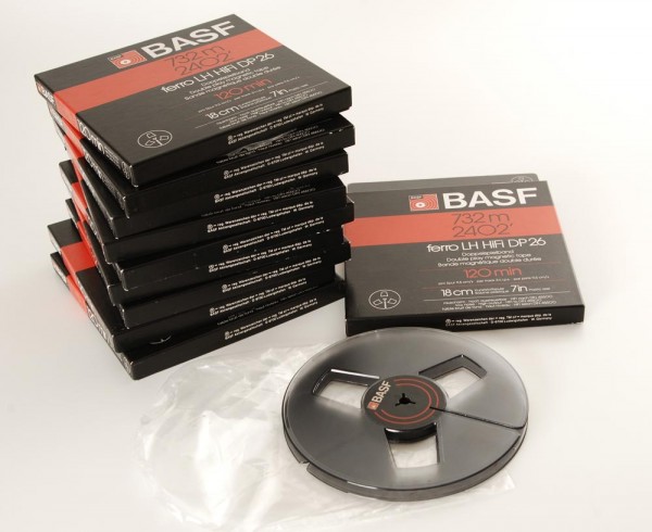 BASF 18 empty reels 10er Set