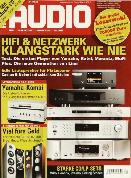 Audio 1/2011 Zeitschrift
