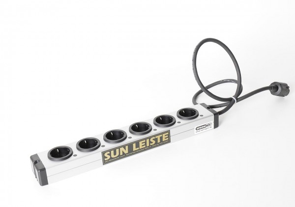 Sun Audio Sunleiste power strip 6-fold