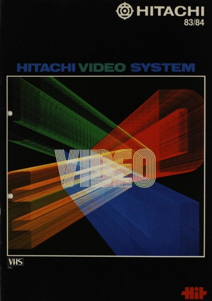 Hitachi 83/84 Hitachi Video System Prospekt / Katalog