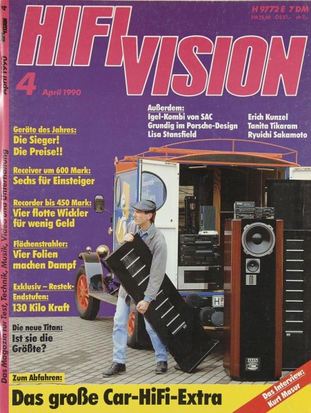 Hifi Vision 4/1990 Zeitschrift