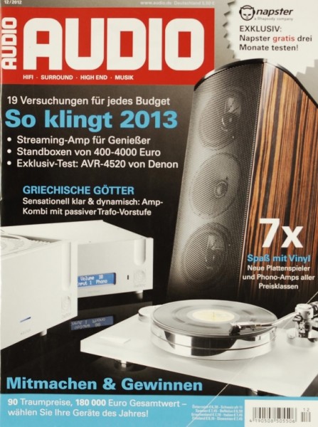 Audio 12/2012 Magazine