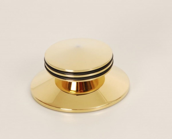 Transrotor plate weight gold plated