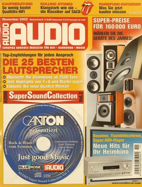 Audio 11/2002 Zeitschrift
