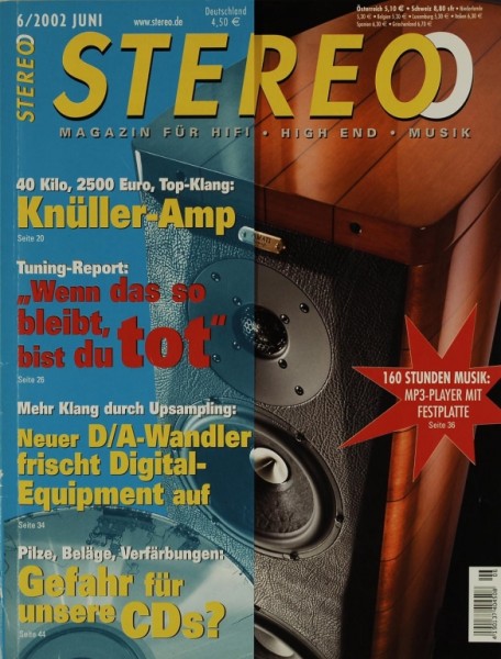 Stereo 6/2002 Zeitschrift