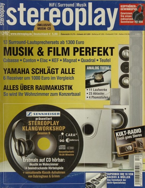 Stereoplay 12/2002 Zeitschrift