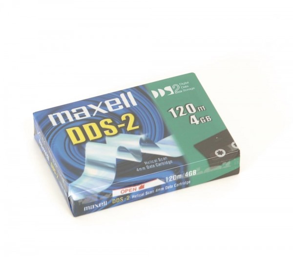 Maxell DDS-2 120M/4 GB DAT cassette NEW