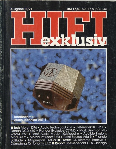 Hifi Exklusiv III / 91 Zeitschrift