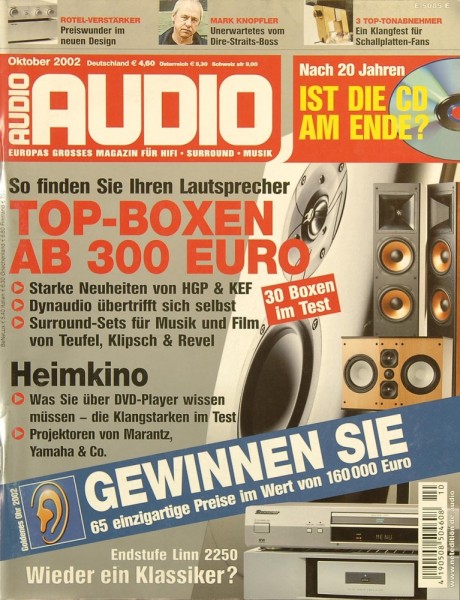 Audio 10/2002 Zeitschrift