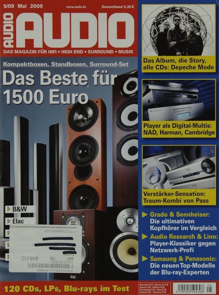 Audio 5/2009 Zeitschrift