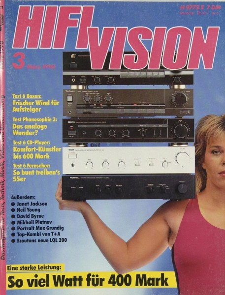 Hifi Vision 3/1990 Zeitschrift