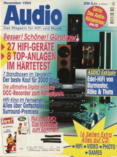 Audio 11/1994 Zeitschrift