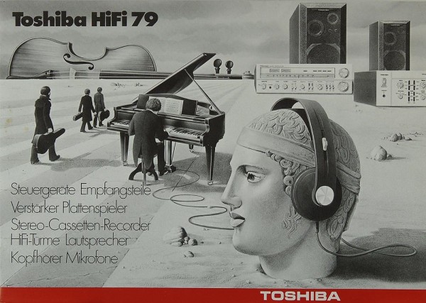 Toshiba HiFi 79 Prospekt / Katalog