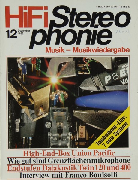Hifi Stereophonie 12/1983 Zeitschrift