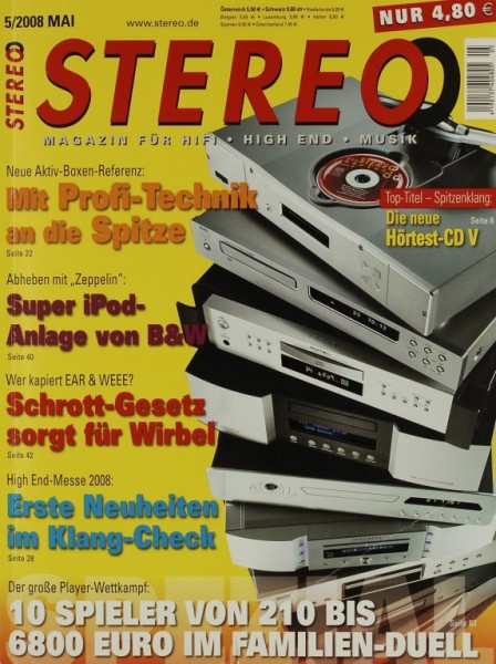 Stereo 5/2008 Zeitschrift