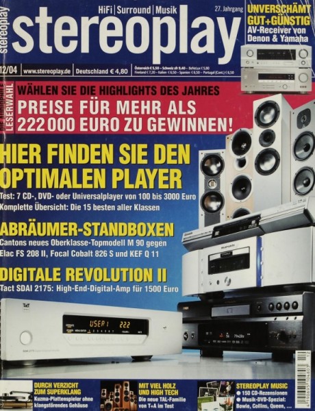 Stereoplay 12/2004 Magazine