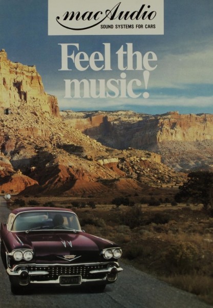 Mac Audio Feel the music! Brochure / Catalogue