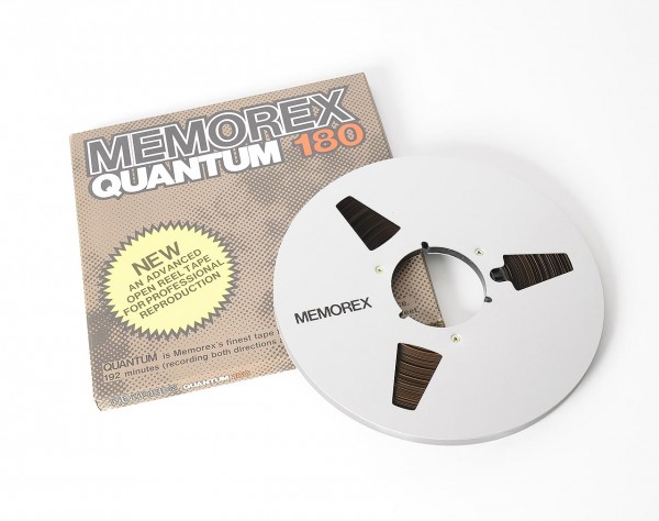 Memorex Quantum 180 tape reel 27cm NAB metal