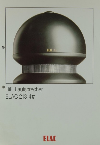 Elac 213-4 ¶ Brochure / Catalogue
