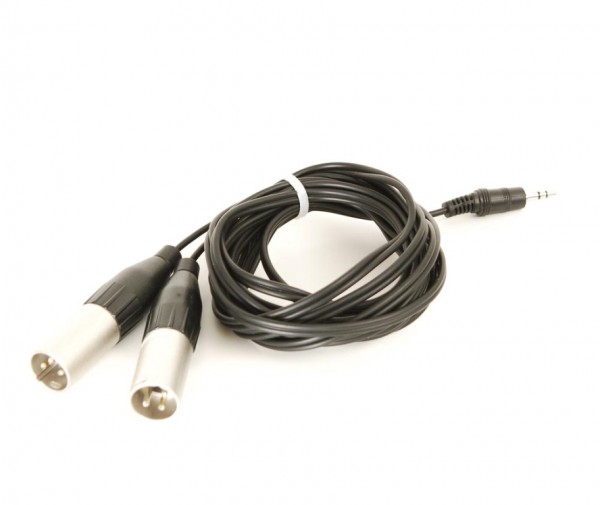 Cable 3.5 mm jack to XLR plug (Amphenol) 3.00 m